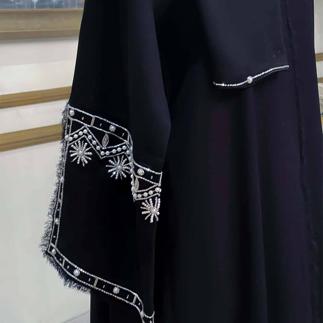 Ayra Black Premium Emirati Abaya